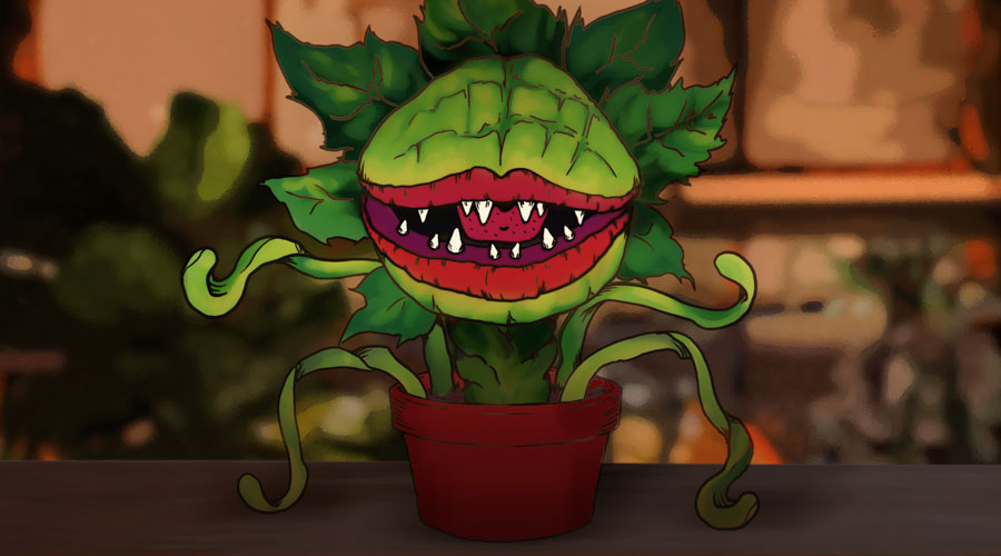 Graphic for 'Little Shop of Horrors'