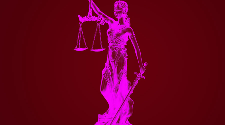 Graphic for 'MOCK TRIAL'
