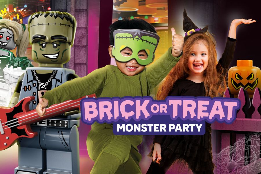 Brick-or-Treat Monster Party