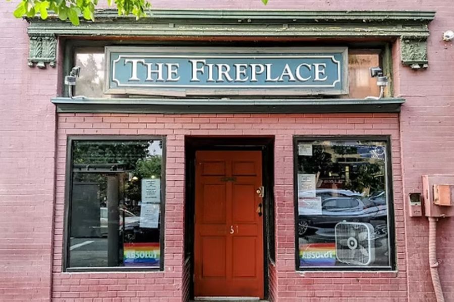The Fireplace bar