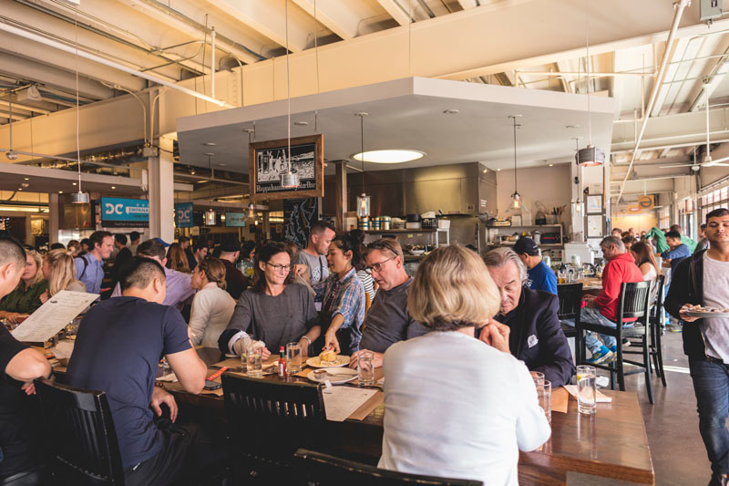 Rappahannock Oyster Bar restaurant in Union Market - Places to eat in NoMa Washington, DC