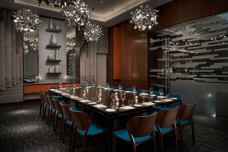 Private dining room at Modena - Group dining at Washington, DC restaurants