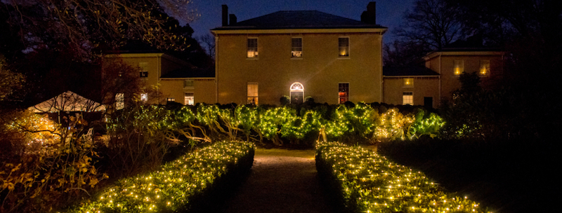 Holiday Lights at Tudor Place