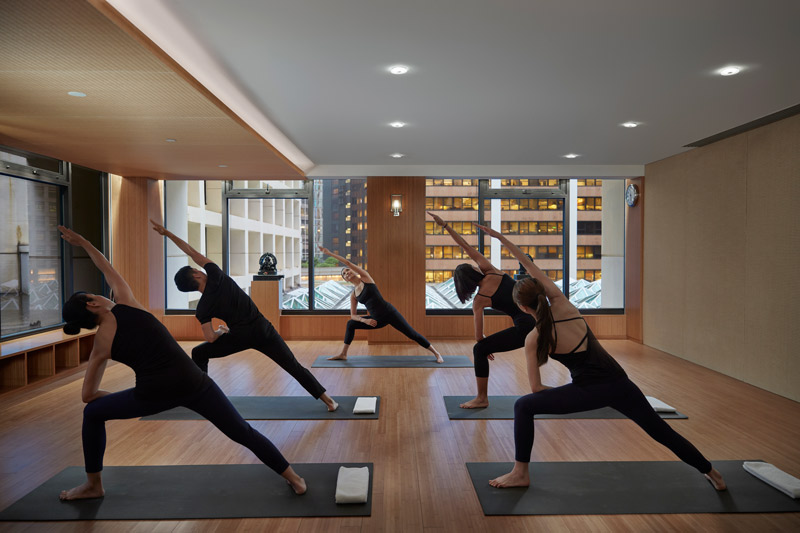 Yoga at the Mandarin Oriental, Washington, DC - Unique meeting break ideas in DC