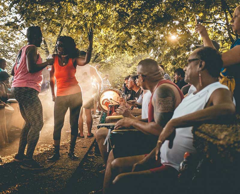 @paddyleahy - Meridian Hill Park Sunday drum circle - Free arts and culture in Washington, DC