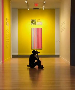 @jenburnett - Gene Davis Hot Beat Exhibit at the Smithsonian American Art Museum - Things to Do in Washington, DC