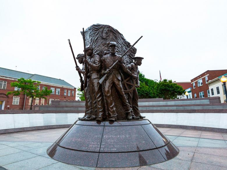 African American Civil War Memorial Statue