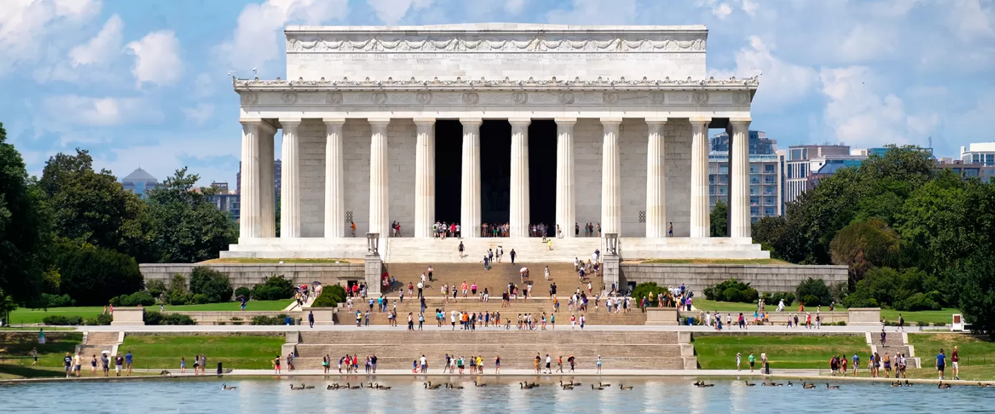 Lincoln Memorial in Summer