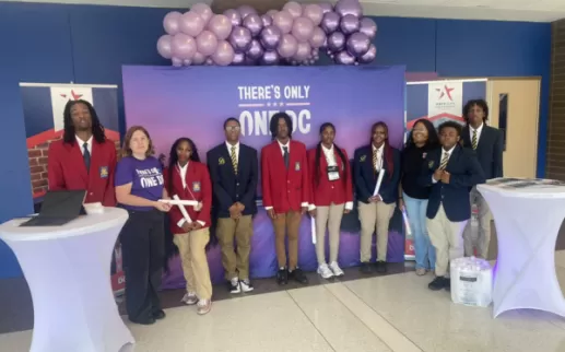 Back-to-school events for students and families provide an opportunity to showcase terrific careers in hospitality. AEF joined Jackson-Reed High School and Ballou High School to highlight hospitality, culinary arts and media careers.
