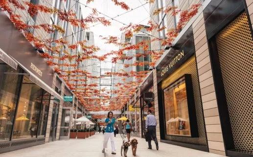 Fall Installation at Palmer Alley in CityCenterDC - Where to Shop in Washington, DC
