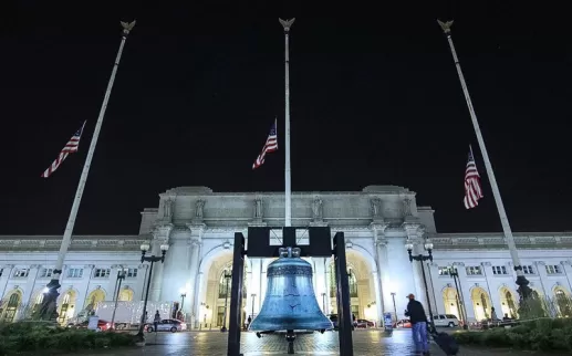 @h.i.o - American Legion Freedom Bell at Union Station in Washington, DC
