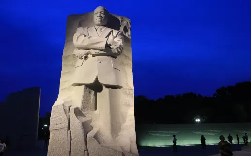 MLK Memorial at Night - National Mall - Washington, DC
