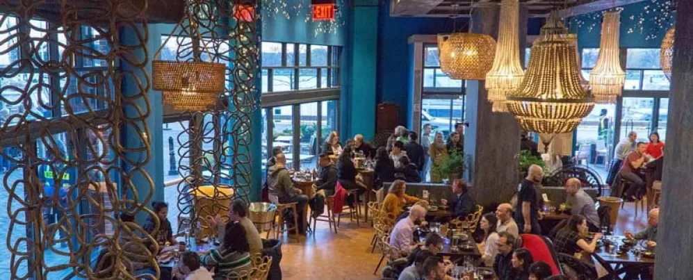 @mishaonfoot - Diners at Cathal Armstrong's Kaliwa - Asian restaurant at The Wharf in Washington, DC